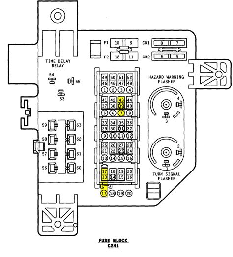 96 dodge van 2500 junction box diagram|1996 ram van fuse box diagram.